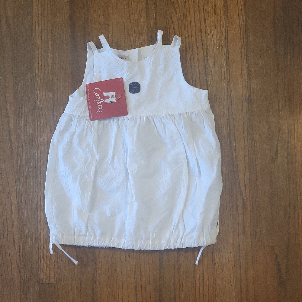 Confetti European Boutique Dress White Casual Dress